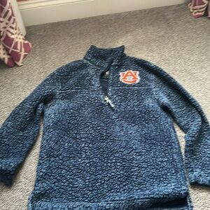 Auburn tiger Sherpa zip up size small-boxercraft